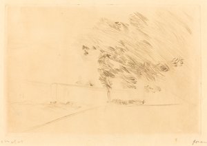 Dans le parc de Versailles (première planche) - Jean Louis Forain
