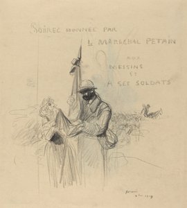 Le Baiser du Drapeau, 1918 - Jean Louis Forain