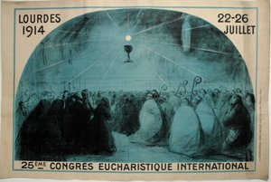 Lourdes, 1914, 25e Congrès eucharistique international