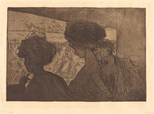 Loge inférieure au théâtre - Jean Louis Forain