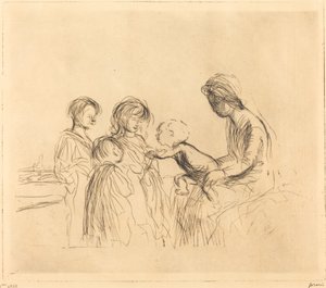 La Madone et les enfants