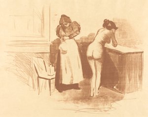 Le massage avec gant de crin - Jean Louis Forain