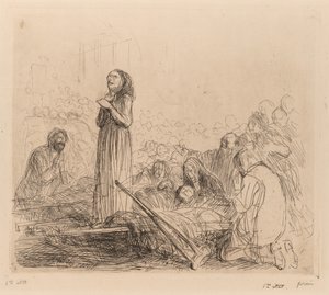 Le miracle devant le Saint-Sacrement - Jean Louis Forain
