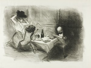 La salle à manger privée, cinquième planche - Jean Louis Forain