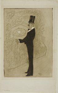 Le Dandy avec un Bouquet - Jean Louis Forain