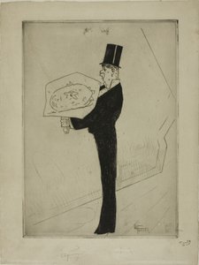 Le Toff avec un bouquet