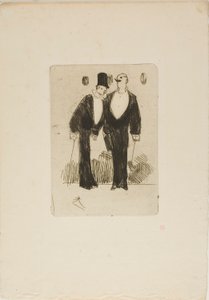 Les deux dandys - Jean Louis Forain