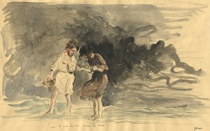 Il y a du maïs dans la mer!, dernier quart des années 1800 ou premier tiers des années 1900