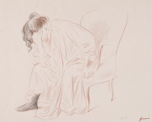 Femme assise
