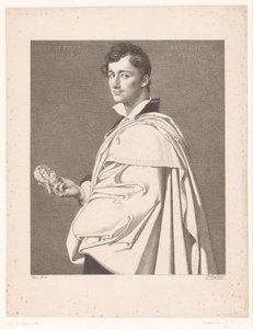 Portrait du sculpteur Lorenzo Bartolini - Jean Louis Potrelle