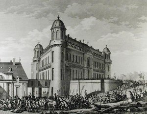 Canons emportés de Chantilly à Paris, 9 août 1789 - Jean Louis Prieur