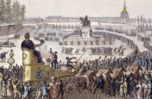 1ère célébration de la Liberté à Paris le 15 avril - Jean Louis the Younger Prieur