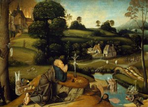 La tentation de Saint Antoine - Jean Mandyn