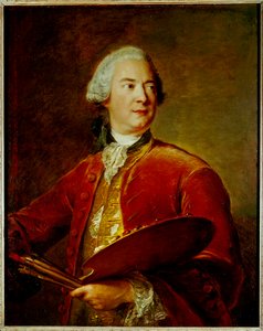 Portrait de Louis Tocqué 1696-1772, 1739