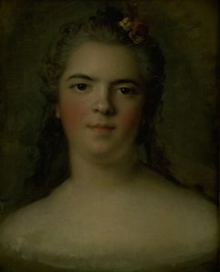 Portrait de Louise-Élisabeth de France, fille de Louis XV "Mme Infante" - Jean Marc Nattier