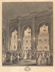 Le bal masqué - Jean Michel Moreau