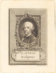 D. Pineau, sculpteur - Jean Michel Moreau after Pierre Paul Merelle