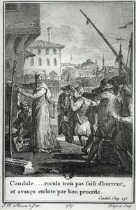Candide... recula de trois pas saisi d