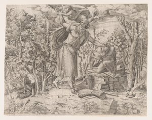 Abraham sacrifiant Isaac - Jean Mignon