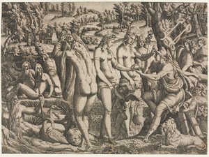 Le Jugement de Pâris, vers 1545