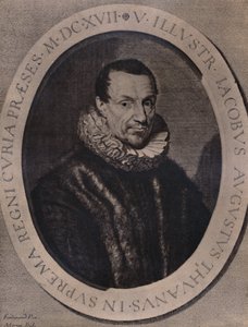 Jacques Auguste de Thou, historien et collectionneur de livres français - Jean Morin