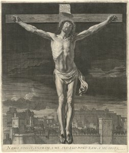Le Christ mourant sur la croix
