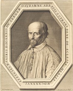 Jean Verger de Hauranne - Jean Morin after Philippe de Champaigne