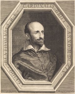 Cardinal Guido Bentivoglio - Jean Morin, after Sir Anthony van Dyck