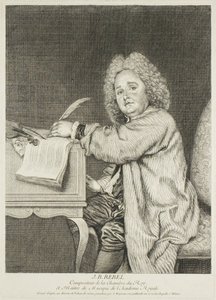 Portrait de Jean-Féry Rebel, compositeur du roi - Jean Moyreau
