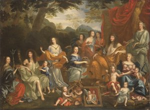 La famille de Louis XIV - Jean Nocret
