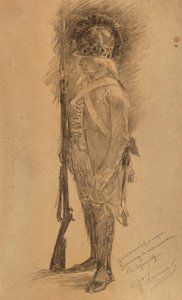 Un soldat - Jean Paul Laurens