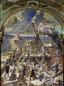 Fresque par Jean Paul Laurens - Jean Paul Laurens