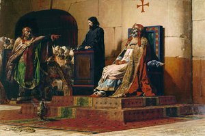Pape Formose et Étienne VII - Jean Paul Laurens
