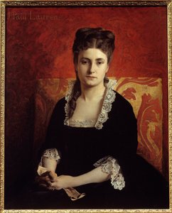 Portrait de femme - Jean Paul Laurens