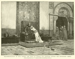 Excommunication du roi Robert le Pieux de France pour mariage dans les limites proscrites