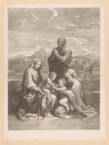 Sainte Famille avec Élisabeth et Jean-Baptiste