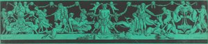 Une bacchanale avec des figures égyptiennes et classiques