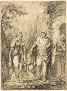 Abraham chassant Agar et Ismaël