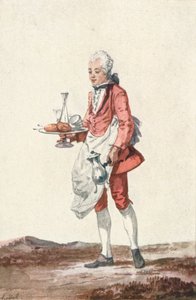 La Bouquetiere Garçon Cafetière, 18e siècle, 1903 - Jean Pierre Houel