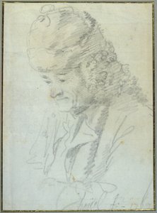 Voltaire (1694-1778) en vieillesse, 1769 - Jean Pierre Houel