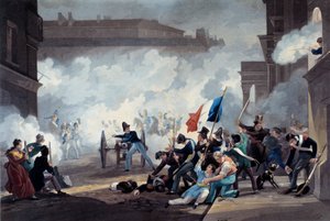Révolution de 1830 : Un étudiant de l