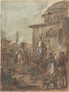 Olindo et Sophronia sauvés par Clorinda - Jean Pierre Norblin