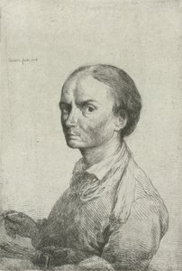 Autoportrait de Jean Pierre Norblin de la Gourdaine