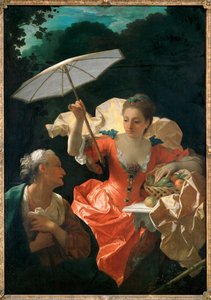 Vertumna et Pomona (peinture sur toile)