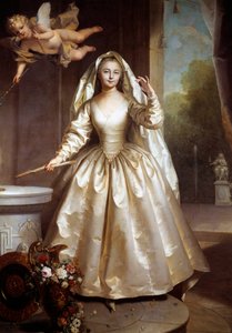 Portrait en pied de Marie Françoise Perdrigeon, madame Boucher (1716-1734) en vestale