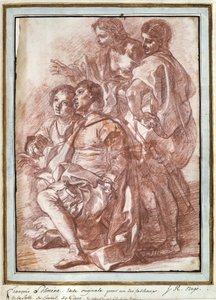 Christophe Colomb débarquant en Amérique, vers 1760-1770
