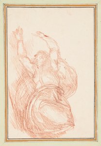 Dieu séparant la lumière des ténèbres, du plafond de la chapelle Sixtine par Michel-Ange