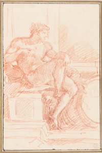 Ignudo du plafond de la chapelle Sixtine