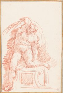 Ignudo du plafond de la chapelle Sixtine - Jean Robert Ango