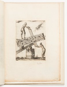 Planche 2, de Si quid melius videris (Une suite de dessins en noir)